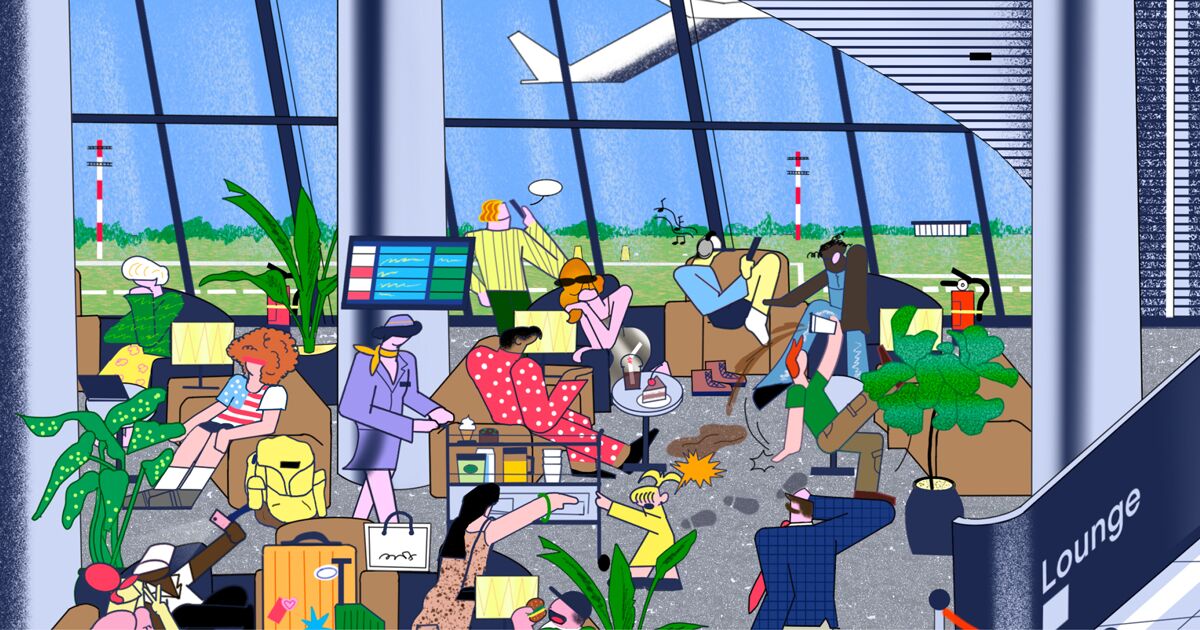 Is Airport Lounge Access Worth It? Business Travelers Feel Cheated at Busy  Times - Bloomberg