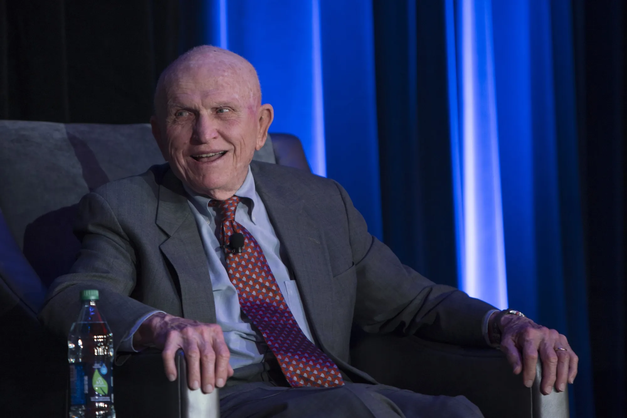 Frank Borman in 2018.&nbsp;