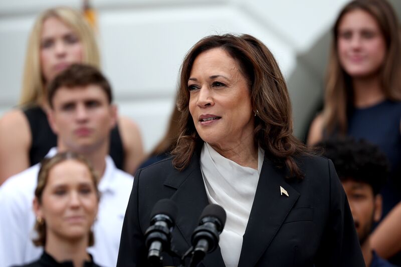 US Vice President Kamala Harris 