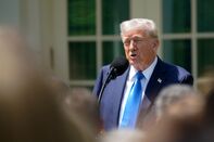 President Trump Holds National Day of Prayer Event In Rose Garden