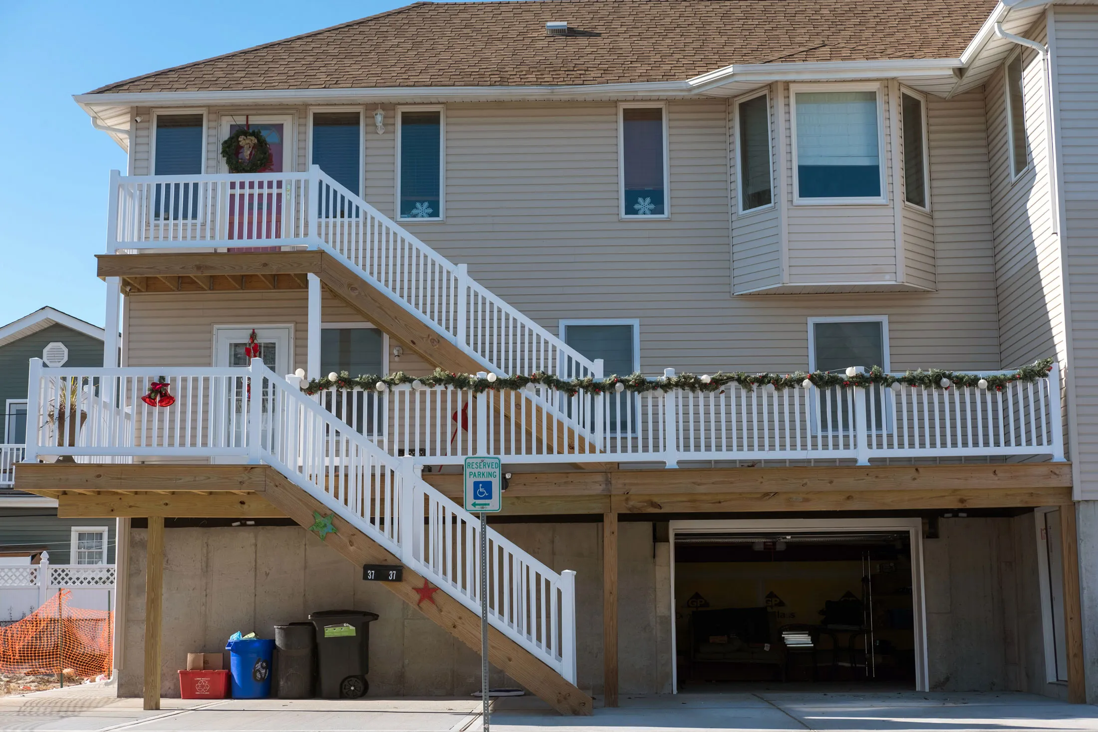 Liz Treston’s home in Long Beach, New York.