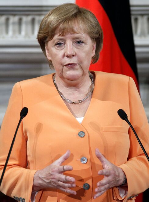 German Chancellor Angela Merkel