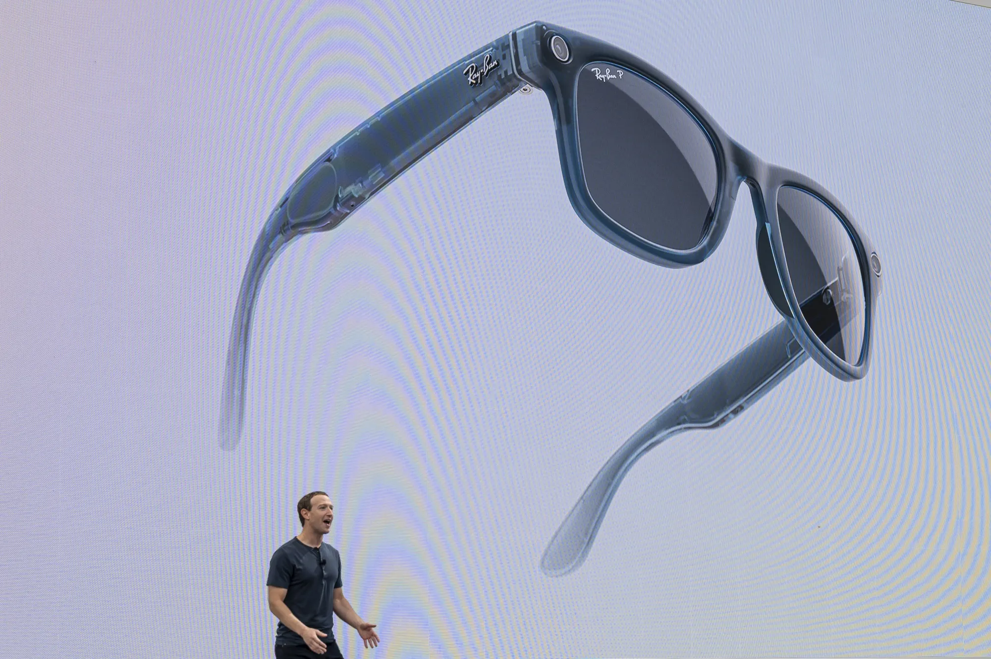 Ray-Ban&nbsp;smart glasses&nbsp;were sold out in many places, Mark Zuckerberg said.