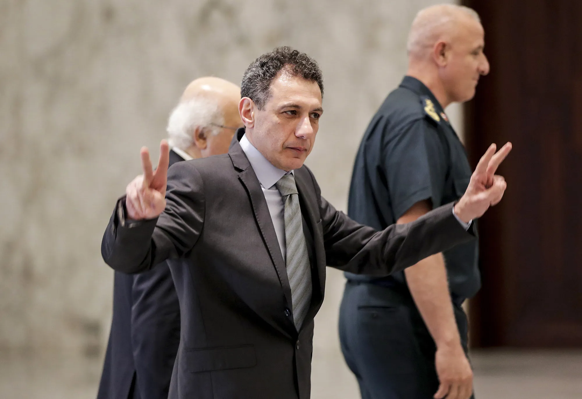 Nizar Zakka in Beirut on June 11, 2019.