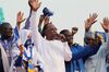 Idriss Deby during a campaign rally in N’Djamena, Chad, on March 13.