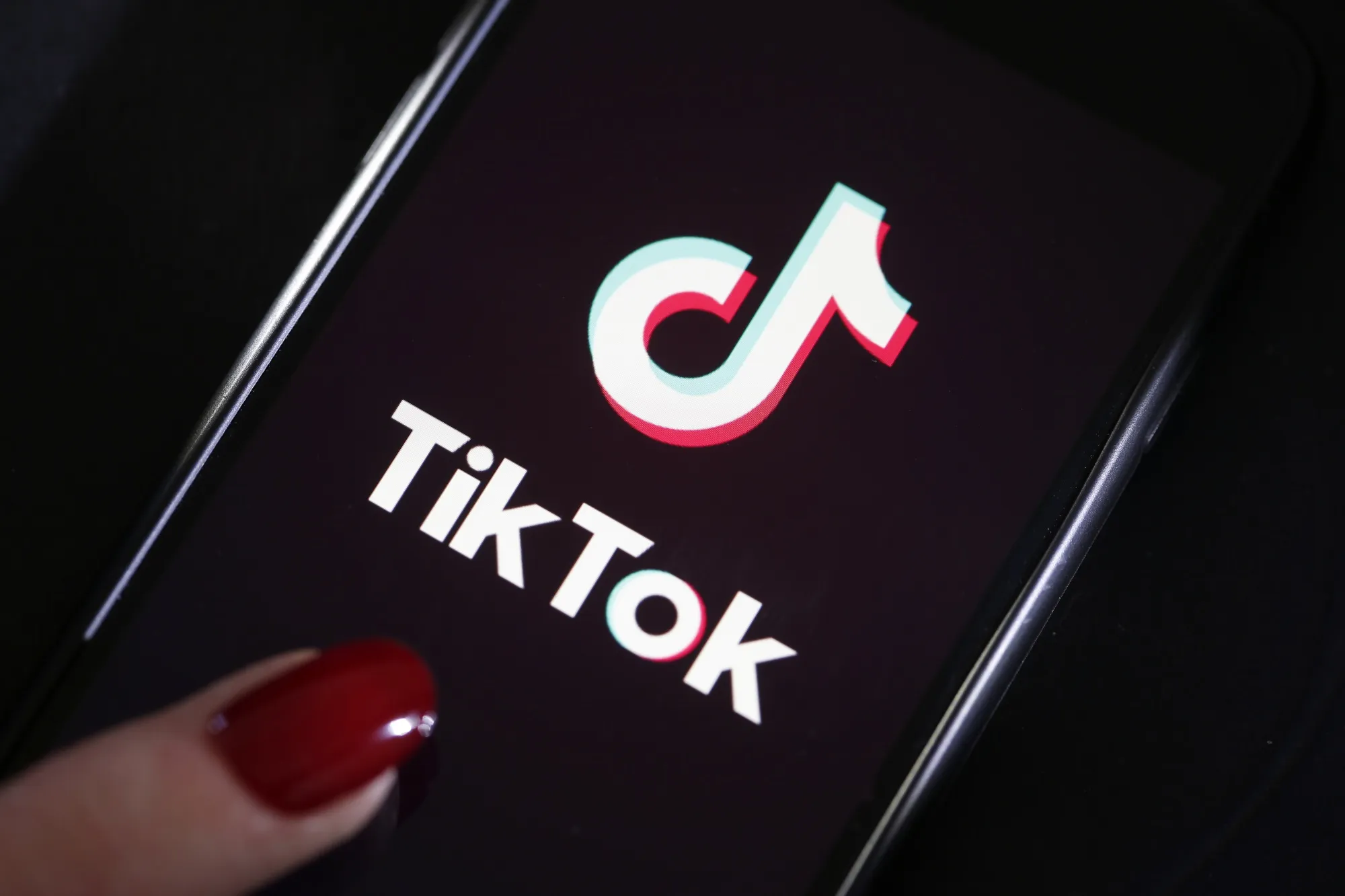 The&nbsp;Tik Tok app.&nbsp;