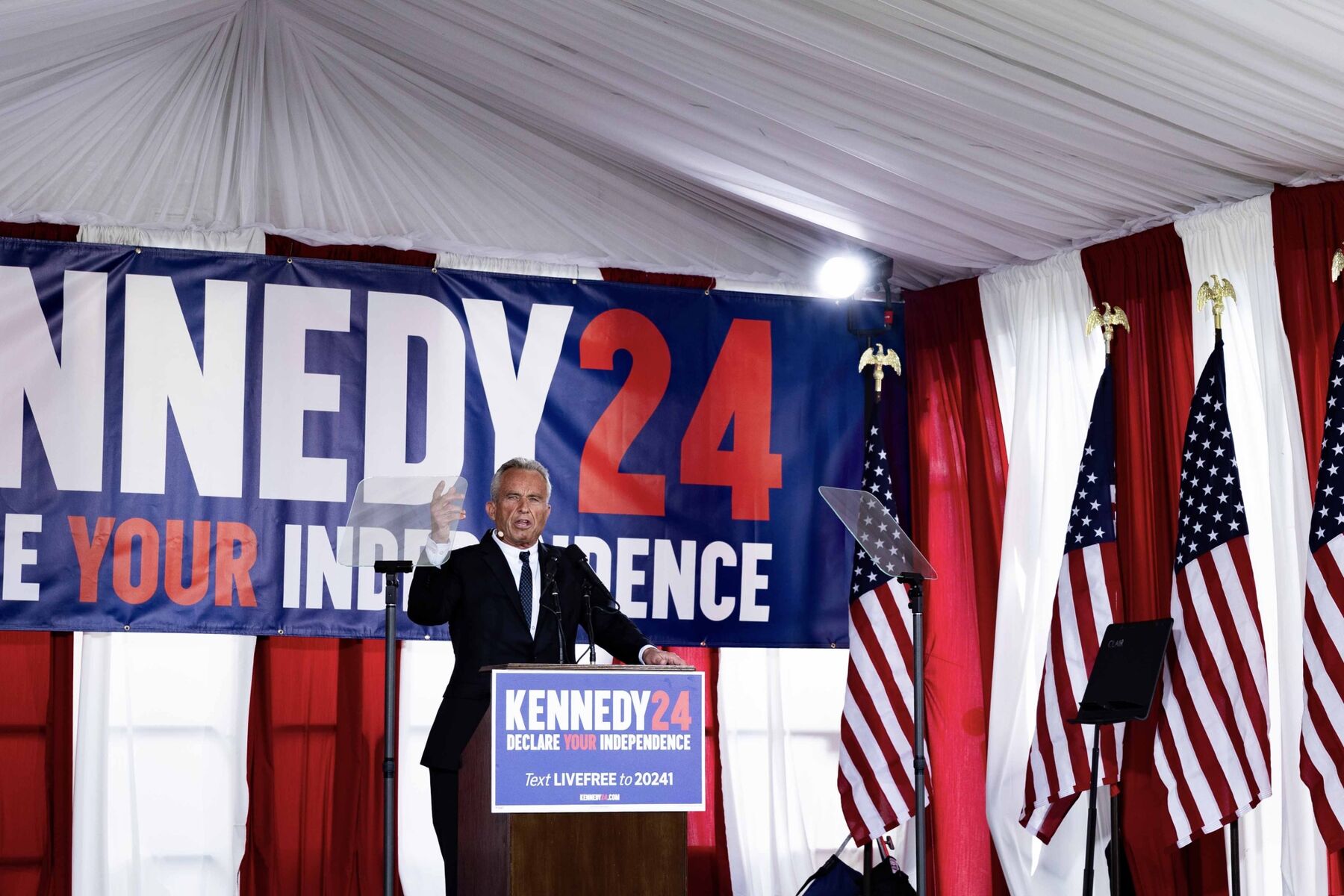 RFK Jr Super PAC Raises 11 3 Million After He Launches Independent   1800x1200 