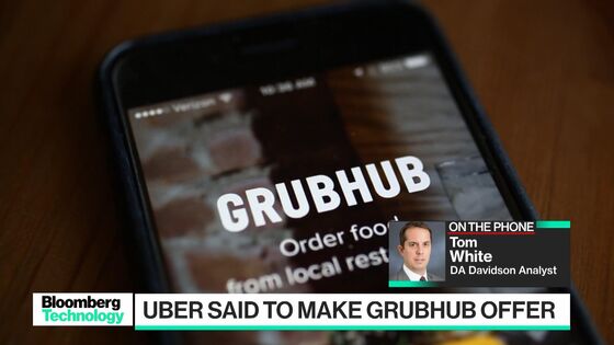 Uber Approaches Grubhub With Takeover Offer
