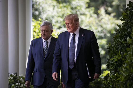 Trump Talks Up Ties With Mexico’s Leader in Bid to Cut Biden’s Latino Lead