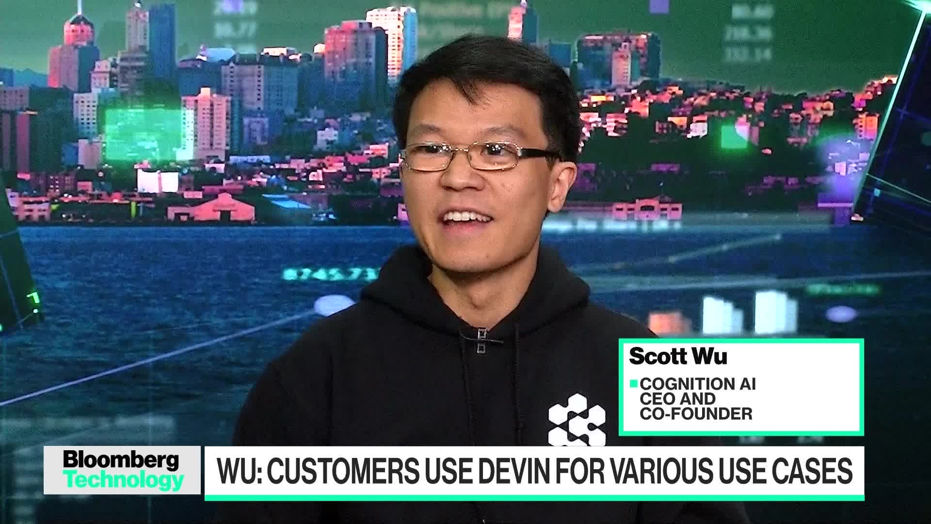 Watch Cognition AI CEO on AI Software Engineer Bloomberg