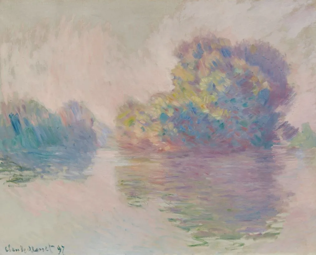 Les Iles à Port-Villez by Claude Monet