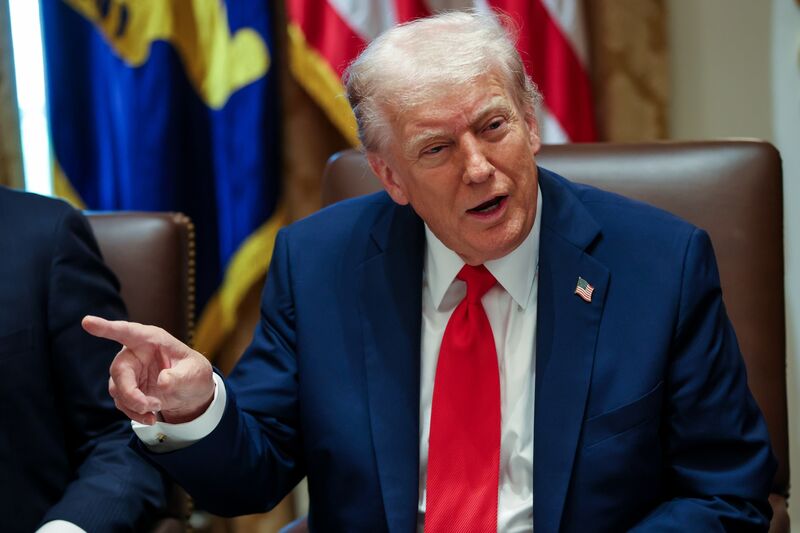 US President Donald Trump