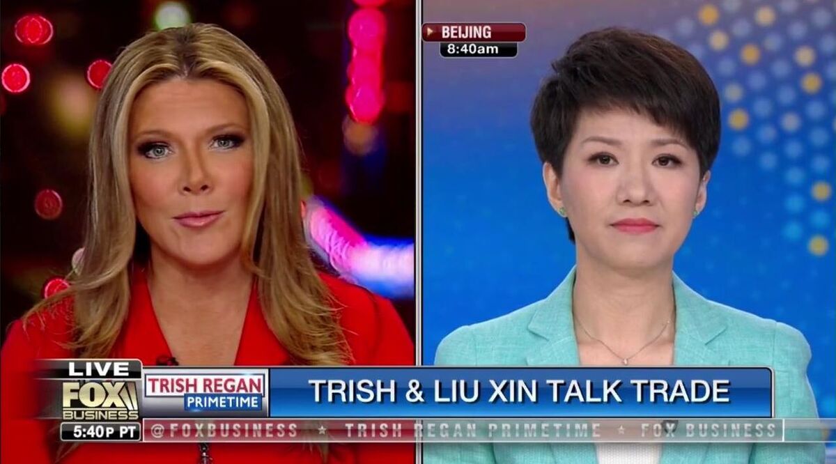 Fox, Chinese TV Hosts Hold Debate After Online Fight Goes Viral - Bloomberg