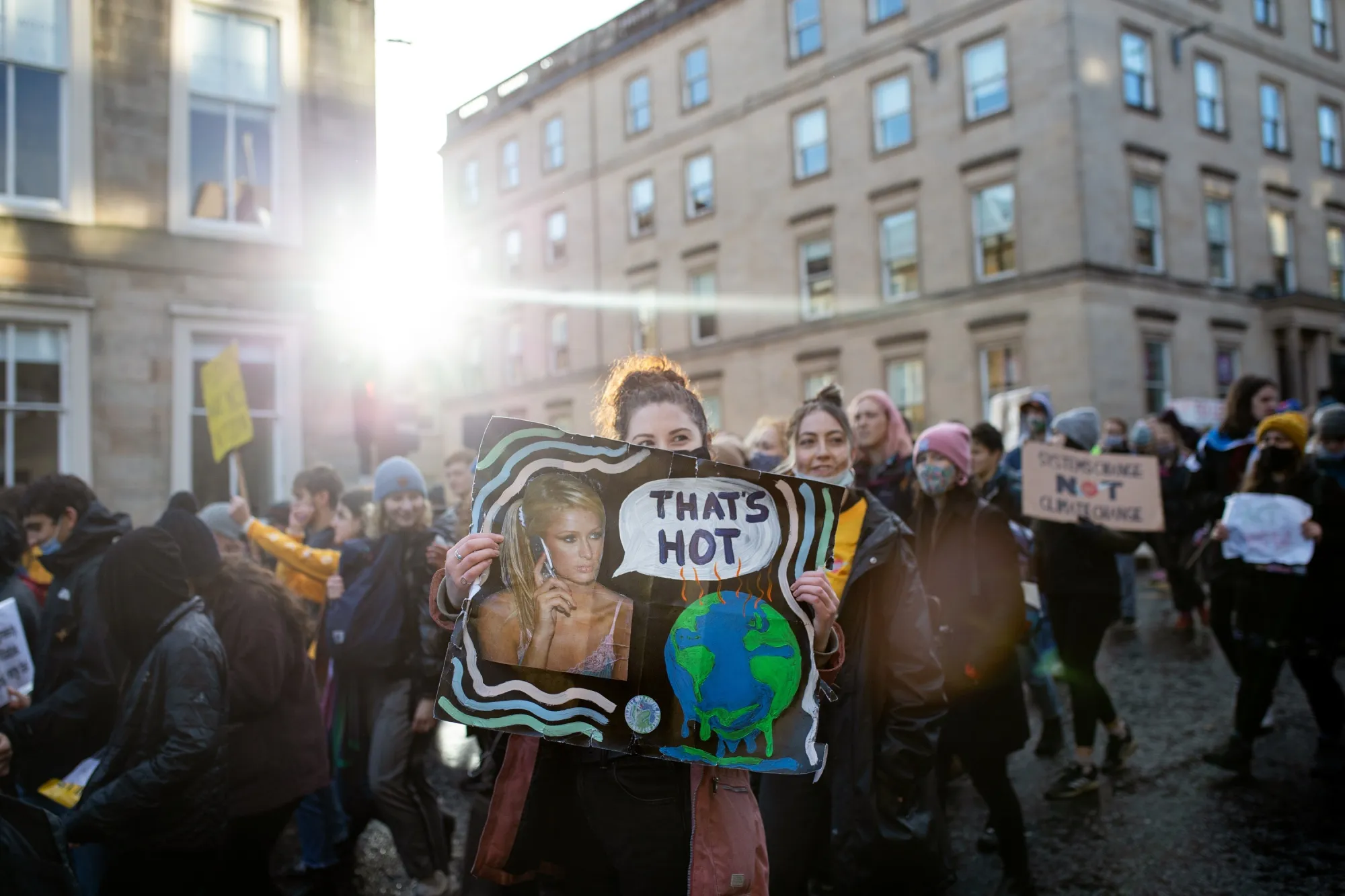 Protests at COP26