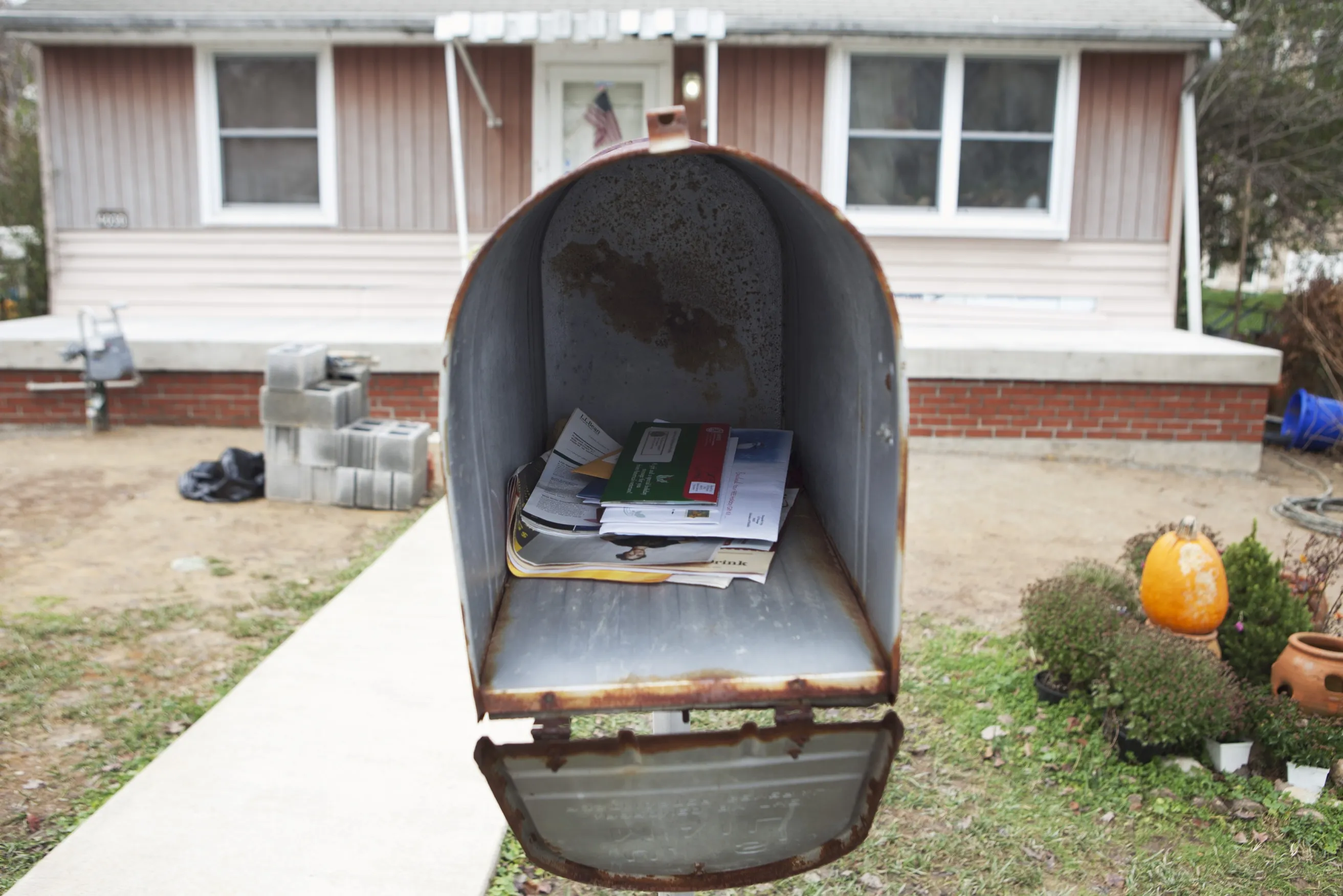 A mailbox&nbsp;in Fairfax, Virginia.