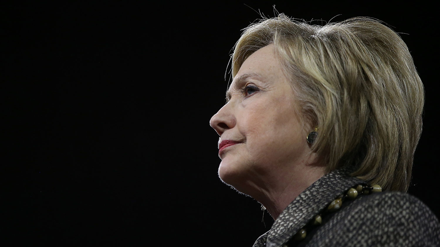 Democratic presidential candidate Hillary Clinton speaks on April 26, 2016, in Philadelphia.
