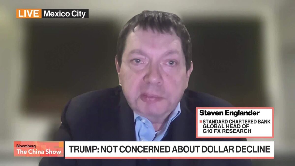 Standard Chartered's Englander on Dollar Slump.