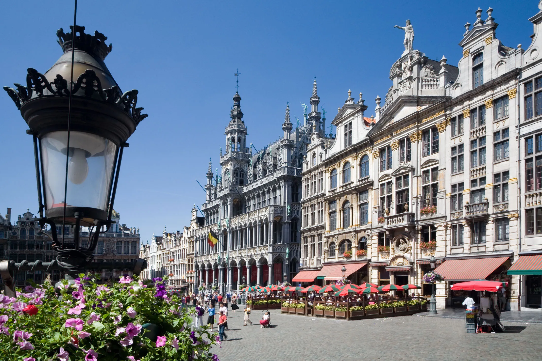 The Central Square (Grande Place) in&nbsp;Brussels, Europe’s fastest-growing&nbsp;urban&nbsp;travel destination, according to data from Chase.