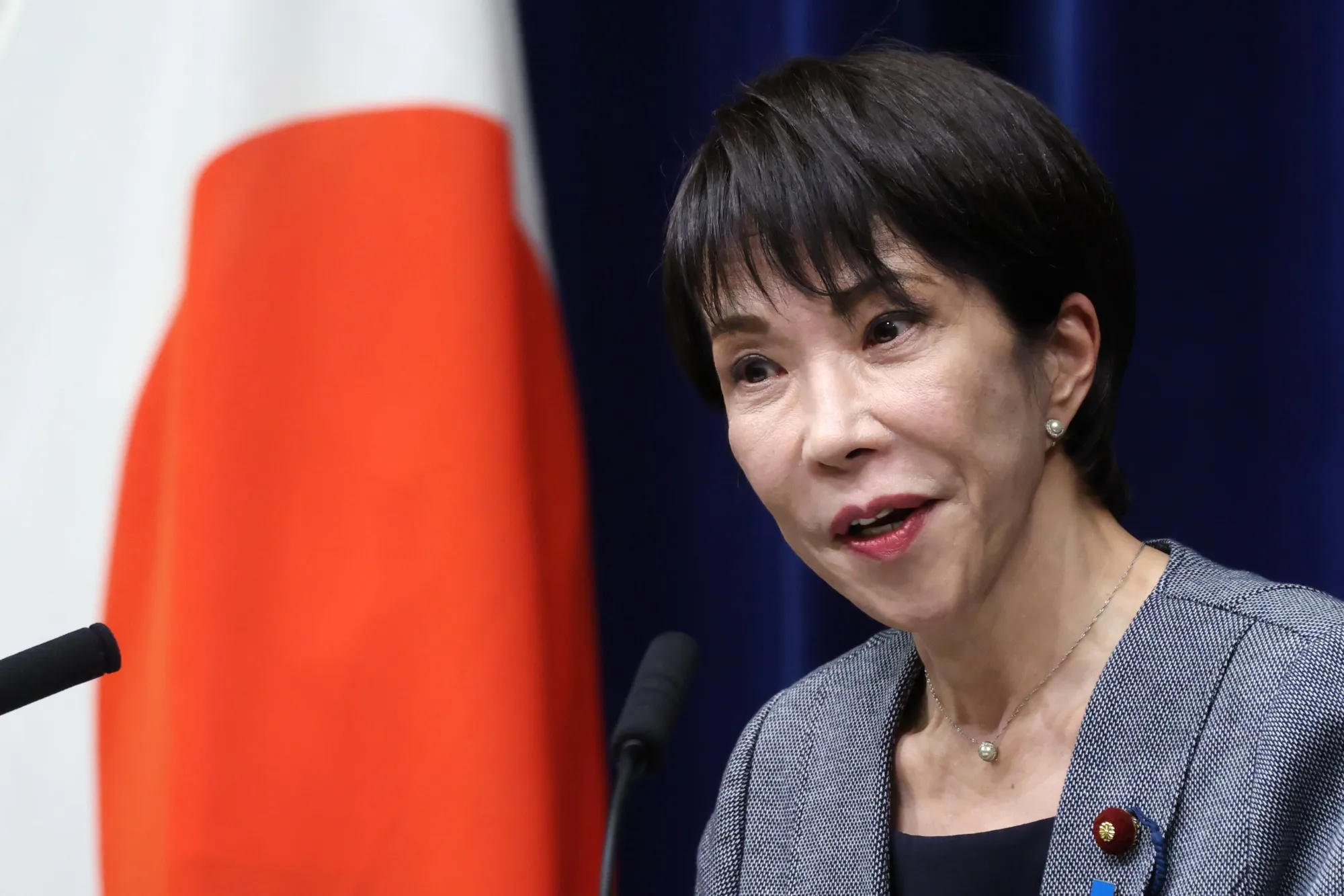 Japanese Prime Minister Sanae Takaichi.