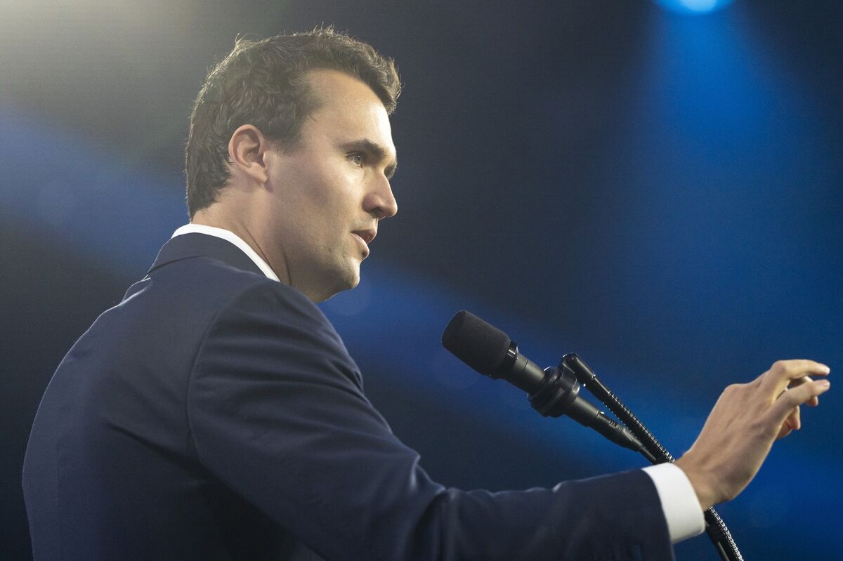 Conservative Activist Charlie Kirk Shot at College in Utah - Bloomberg