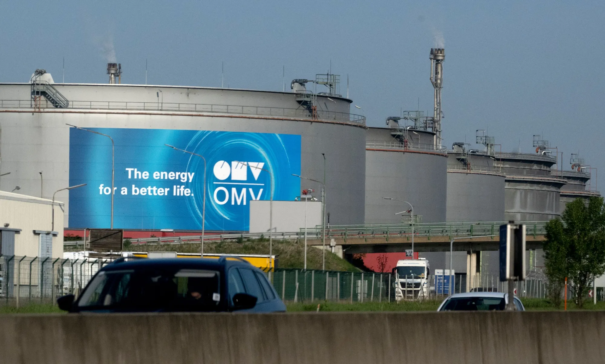 An OMV refinery near Vienna