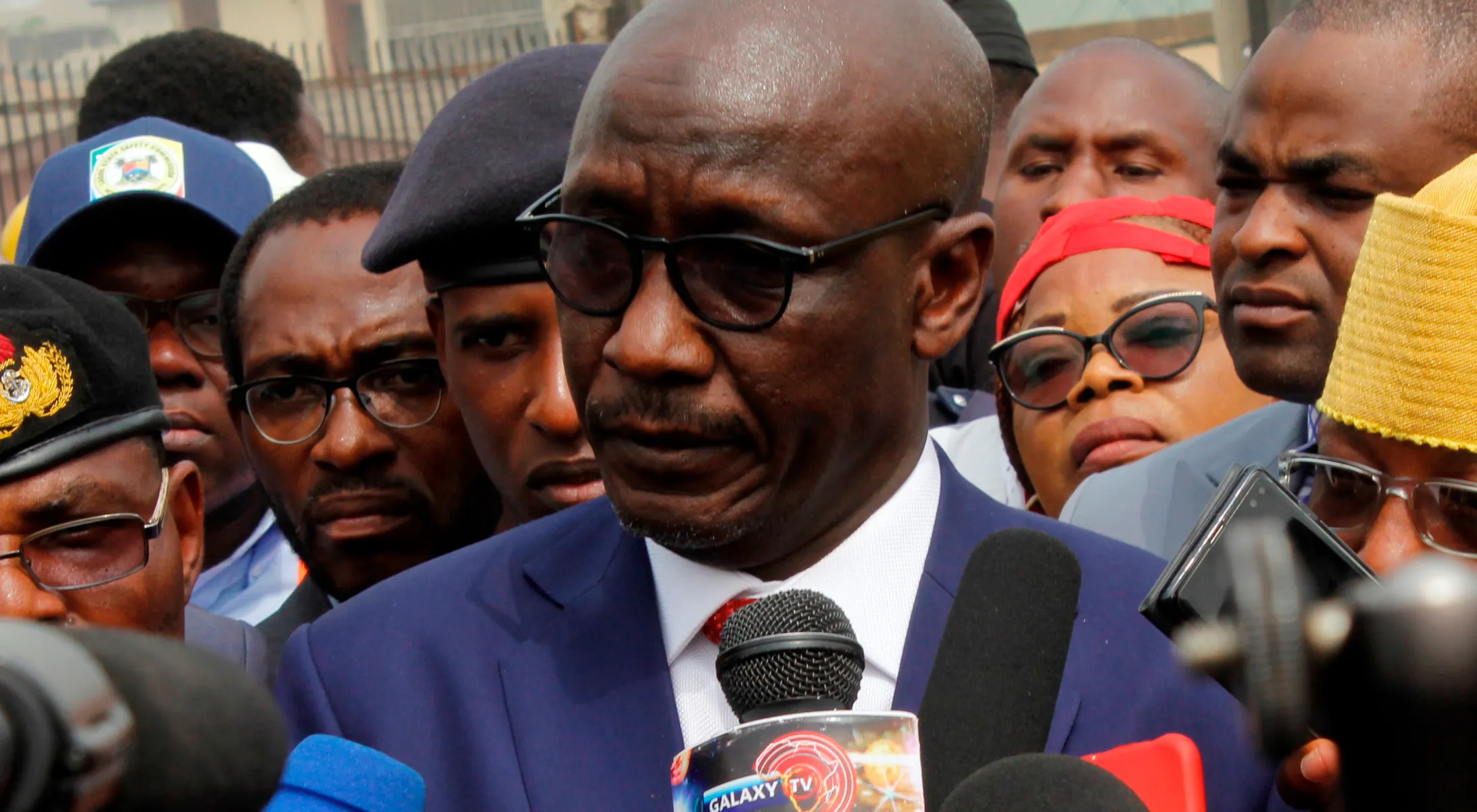 Nigerian National Petroleum Chief Executive&nbsp;Mele Kyari.