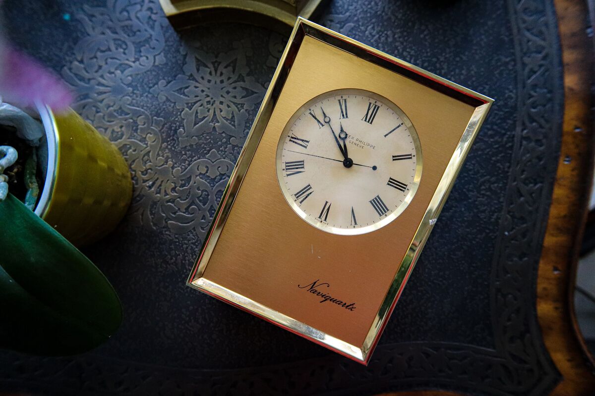patek philippe electronic clock