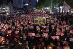 朴槿恵大統領の辞任を求める抗議デモ(10月29日)