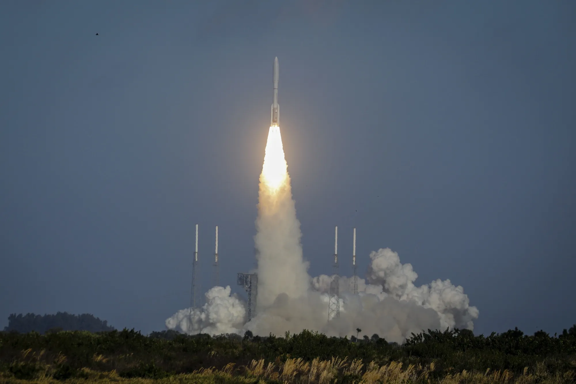 The National Oceanic and Atmospheric Administration's&nbsp;GOES-T satellite, part of the Western Hemisphere’s most sophisticated weather-observing and environmental-monitoring system,&nbsp;launches from Cape Canaveral, Florida.