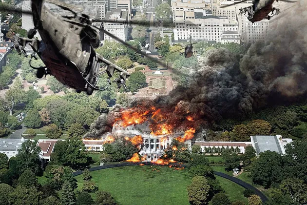 Roland Emmerich Can't Stop Destroying the White House