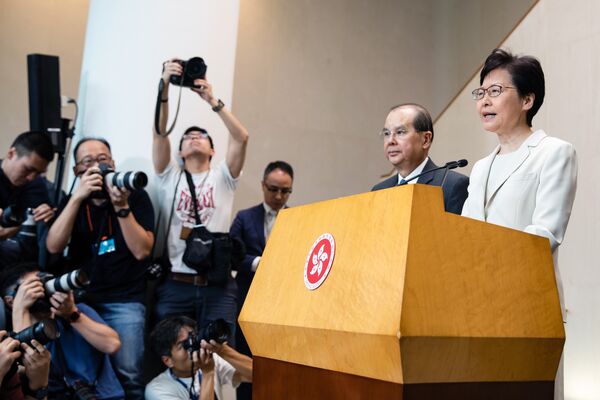 Hong Kong’s Lam Resists Protesters’ Demands for More Action
