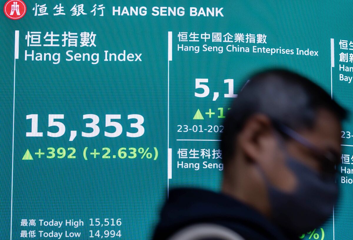 Hong Kong s Hang Seng Index to Stay Unchanged After Review Bloomberg