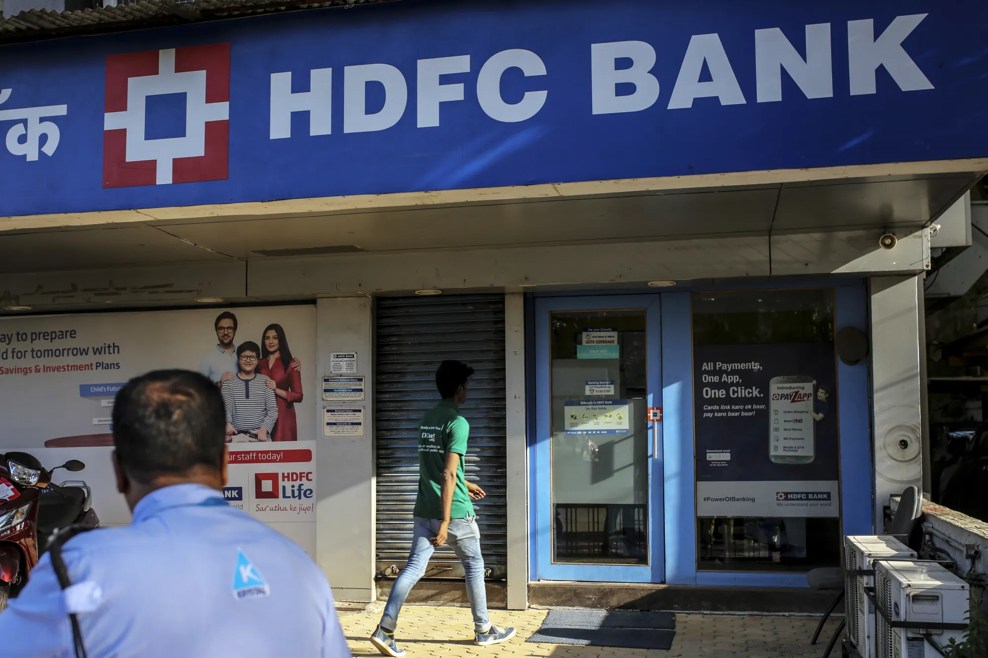 A HDFC Bank Ltd. branch in Mumbai, India.&nbsp;