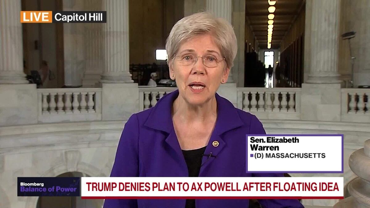 Senator Warren on Fed Independence, Crypto Regulation Senator Warren on Fed Independence, Crypto Regulation