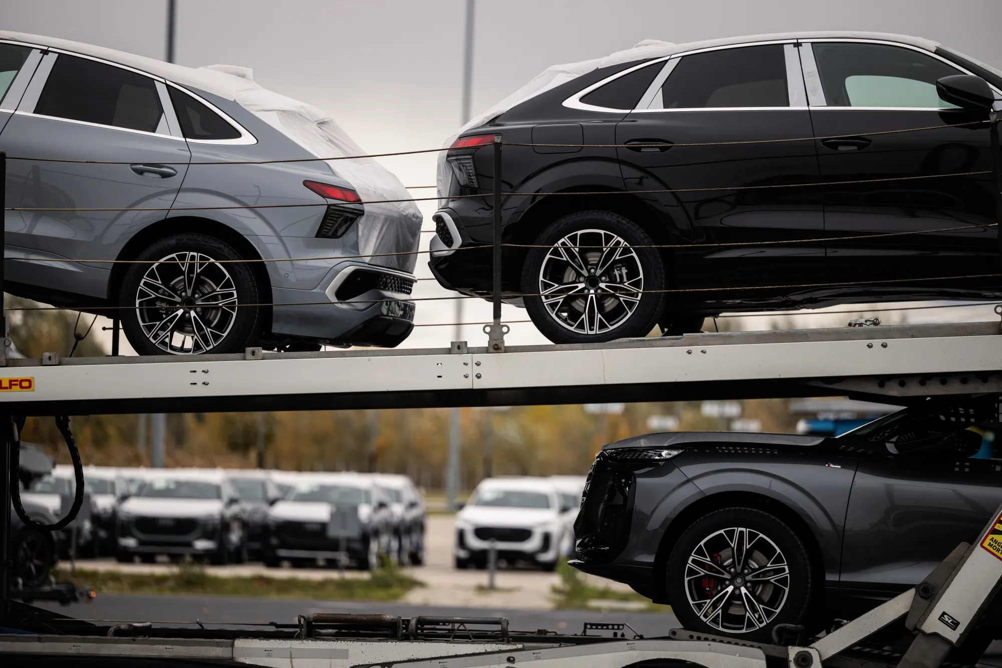 A total of 100 vehicles from makers including BMW, Audi, Mercedes, Lamborgini, Porsche and Bentley were identified to be part of the illegal trade.