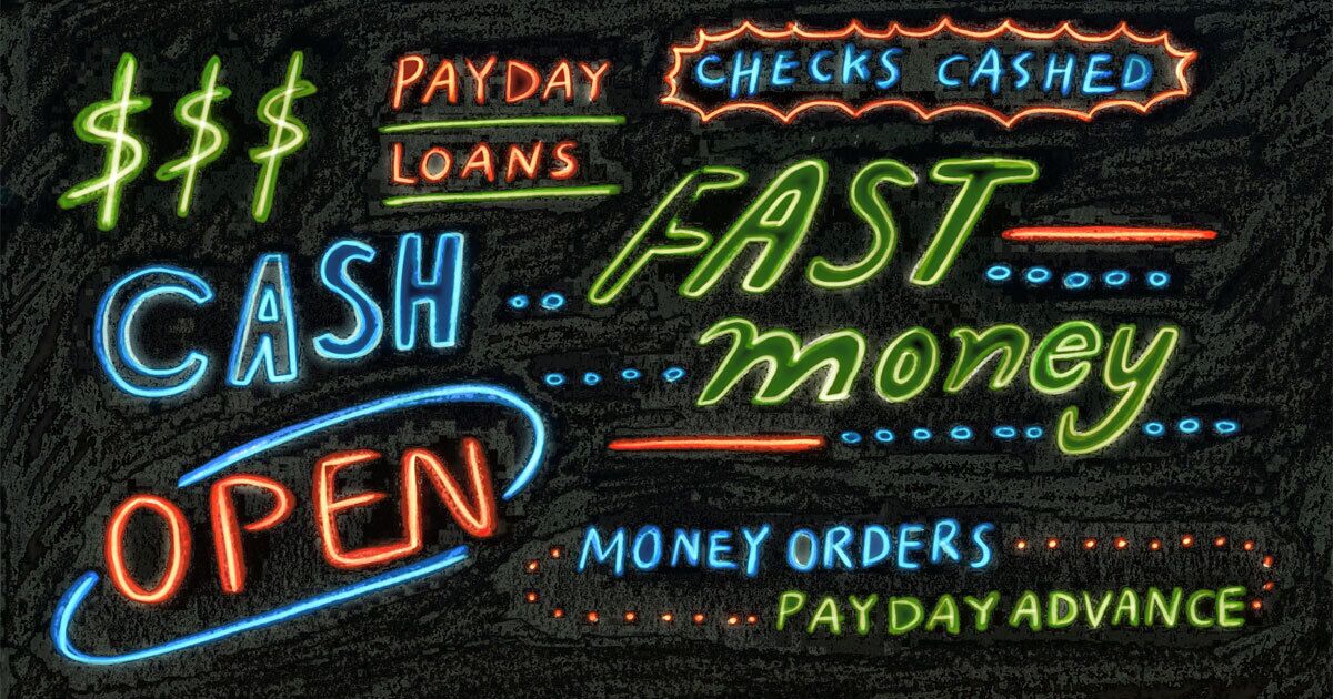 payday financial loans using money business card
