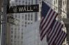 A Wall Street sign