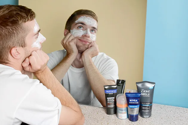 Yes, Real Men Drink Beer and Use Skin Moisturizer