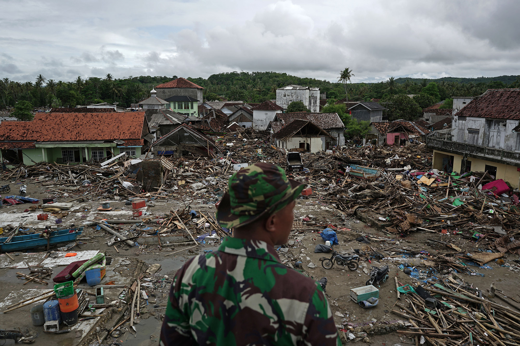 Fishing industry in area hit by Boxing Day 2004 Tsunami Village of