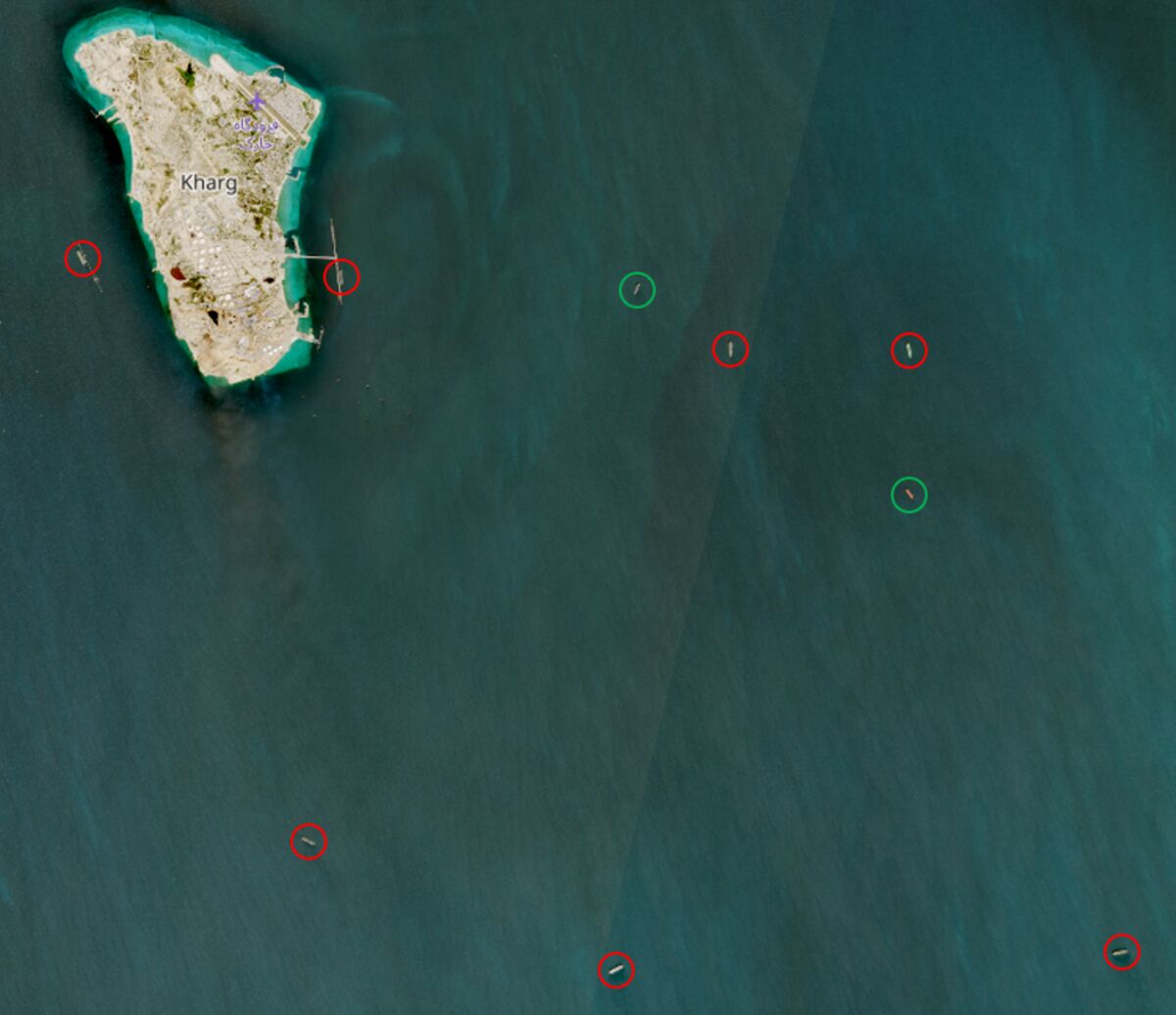 Iran Loaded Crude From Its Kharg Island Terminal on Saturday