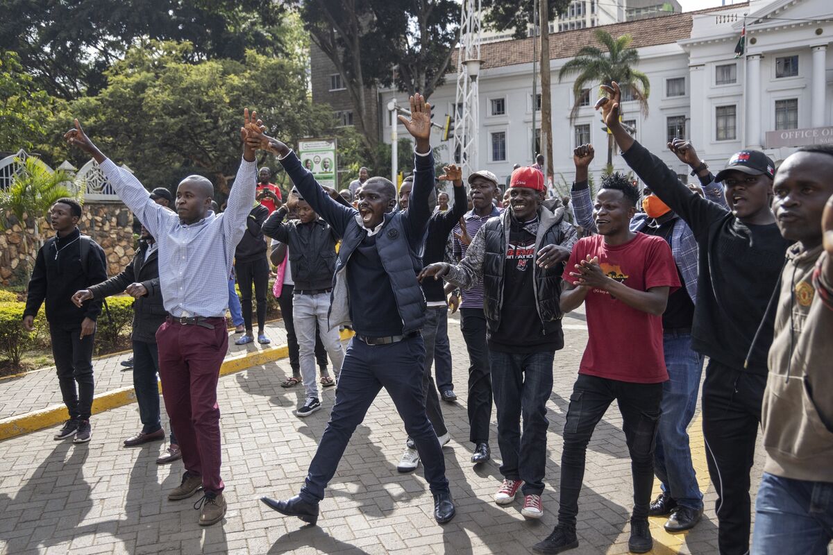 Next Africa: Tax Feud Reignites Paralyzing Protests In Kenya - Bloomberg