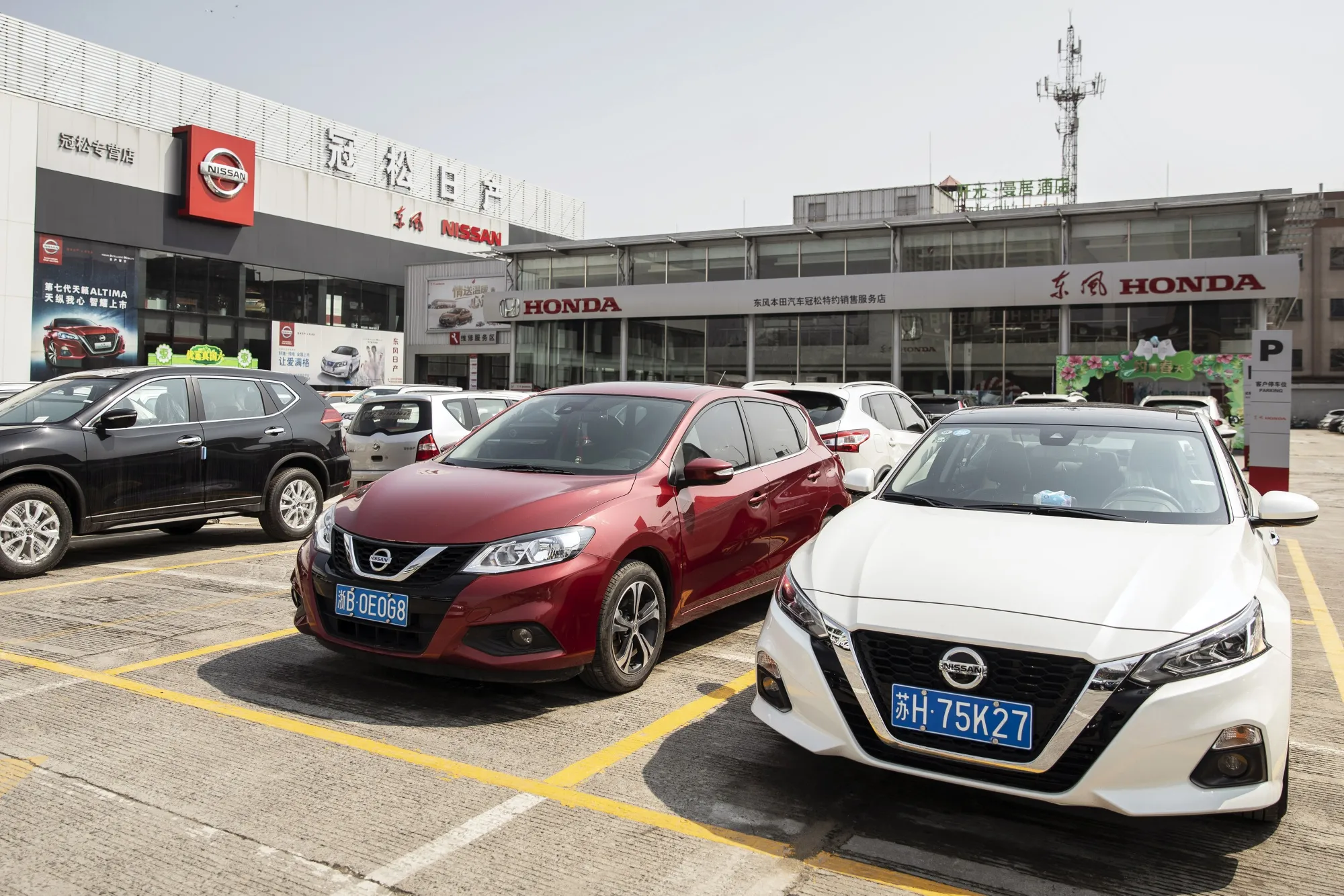 Nissan made 779,756 cars in China during the fiscal year that ended in March, about half of its peak output in recent years.