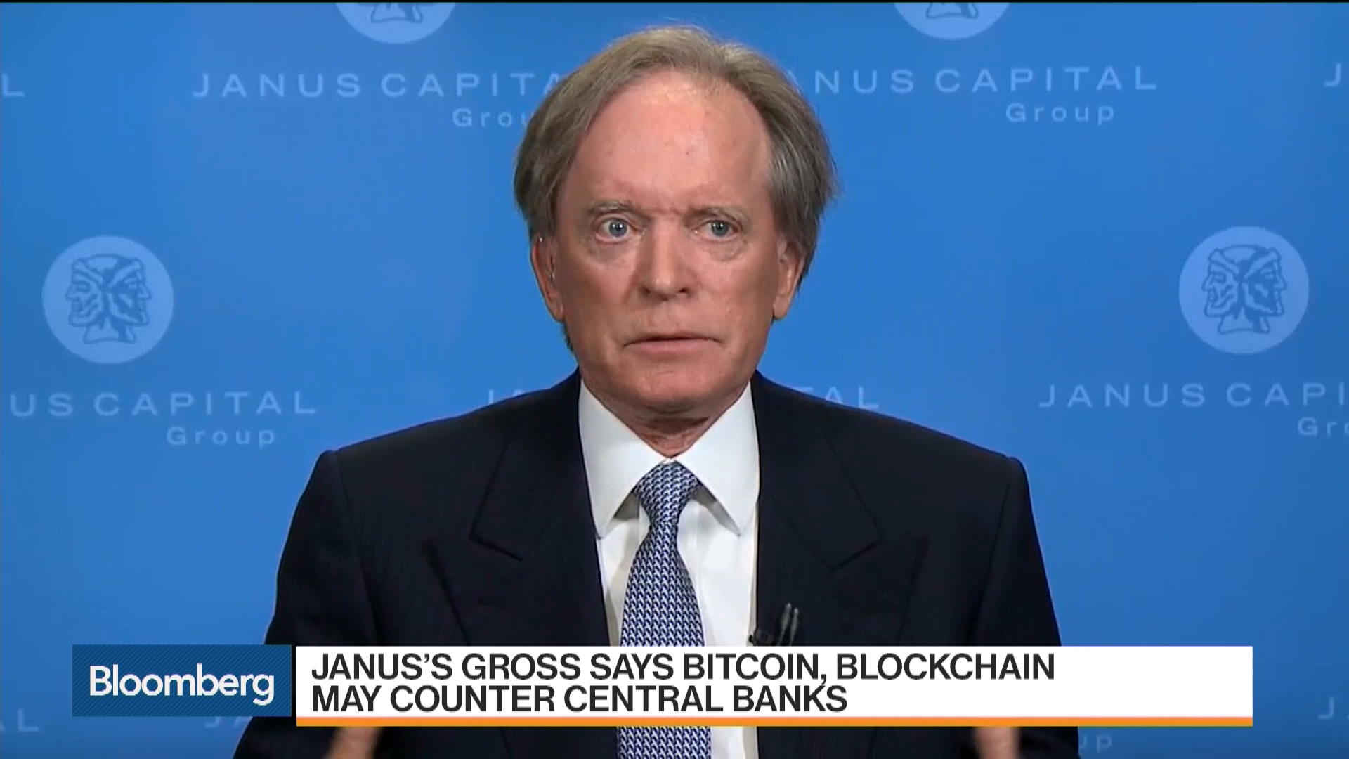 Bill Gross Says Bitcoin, Blockchain May Counter Central Banks - Bloomberg