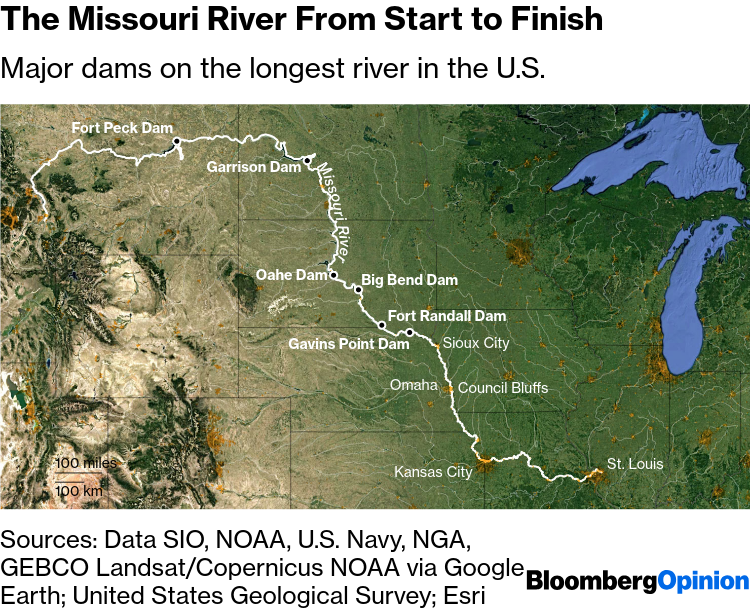 Missouri River Navigation Charts