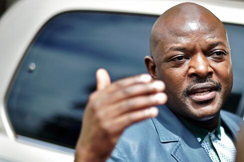 Burundi's President Pierre Nkurunziza