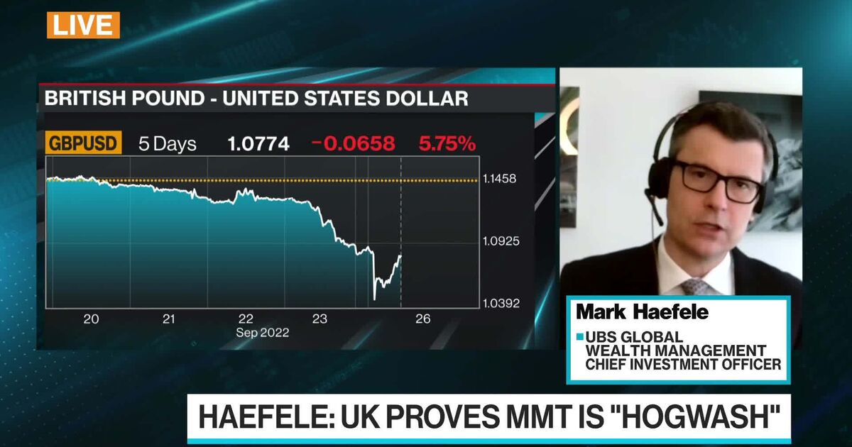 UK Proves MMT is ‘Hogwash,’ UBS’s Haefele Says