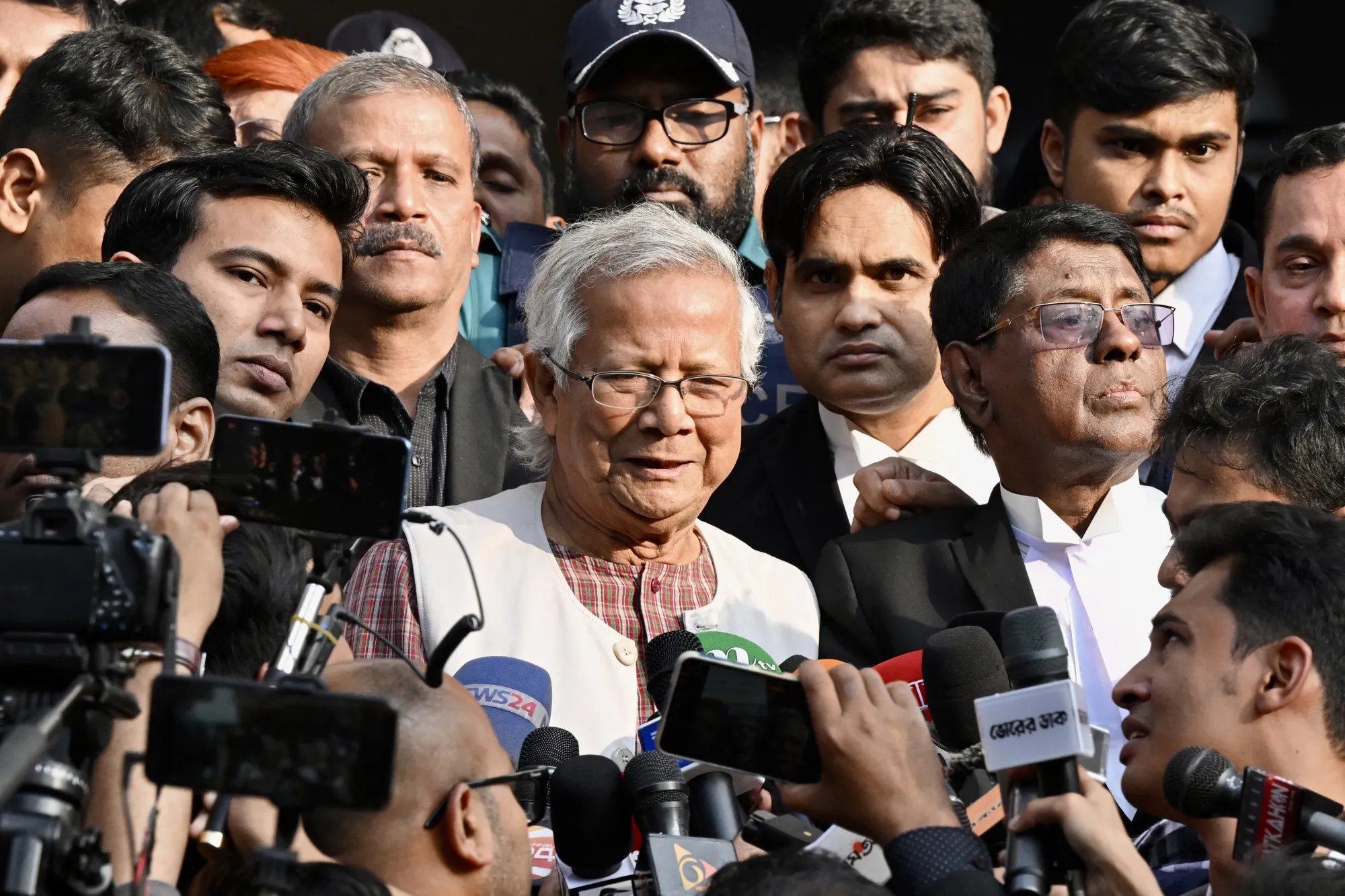 Muhammad Yunus on Jan. 1.