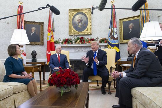 Trump Stages Shutdown Face-Off With Democrats Over Wall Funding