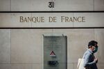 France's Central Bank building in Paris. 
