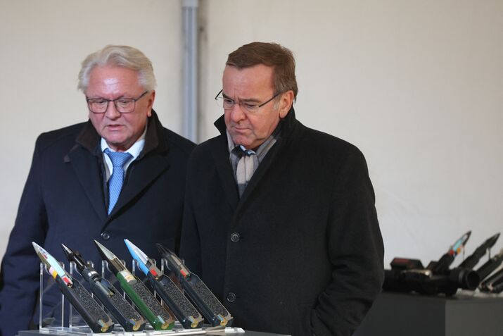 GERMANY-POLITICS-DEFENCE-UKRAINE-CONFLICT-MILITARY-MUNITION